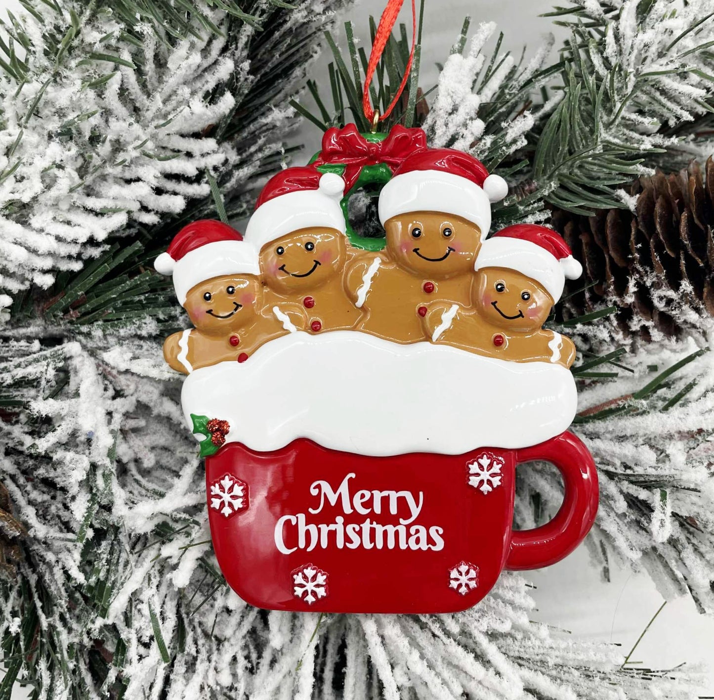 Gingerbread Cocoa Polyresin Ornament