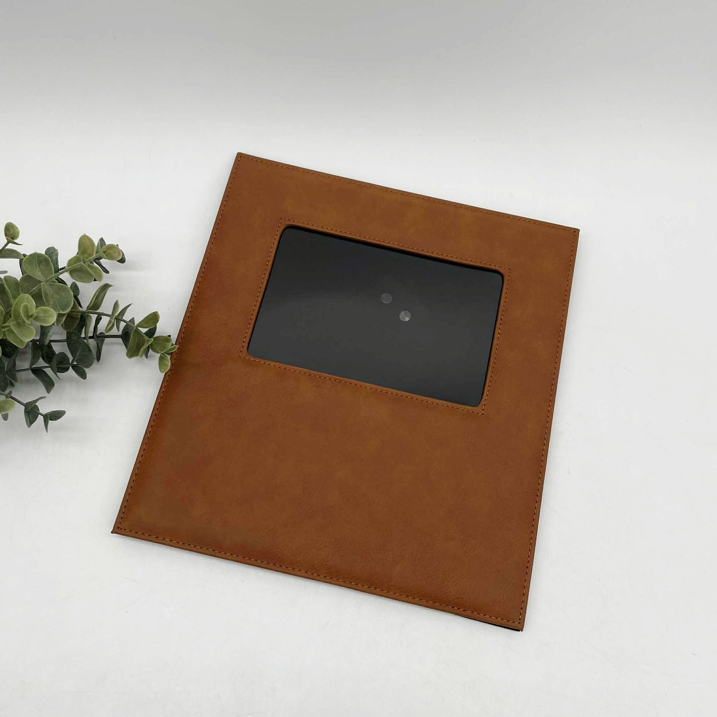 Engravable Leatherette Photo Frame