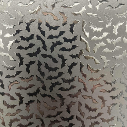 Bats on Matte - Printed Cast Acrylic Sheets 1011