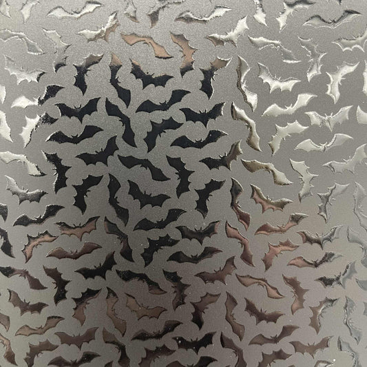 Bats on Matte - Printed Cast Acrylic Sheets 1011
