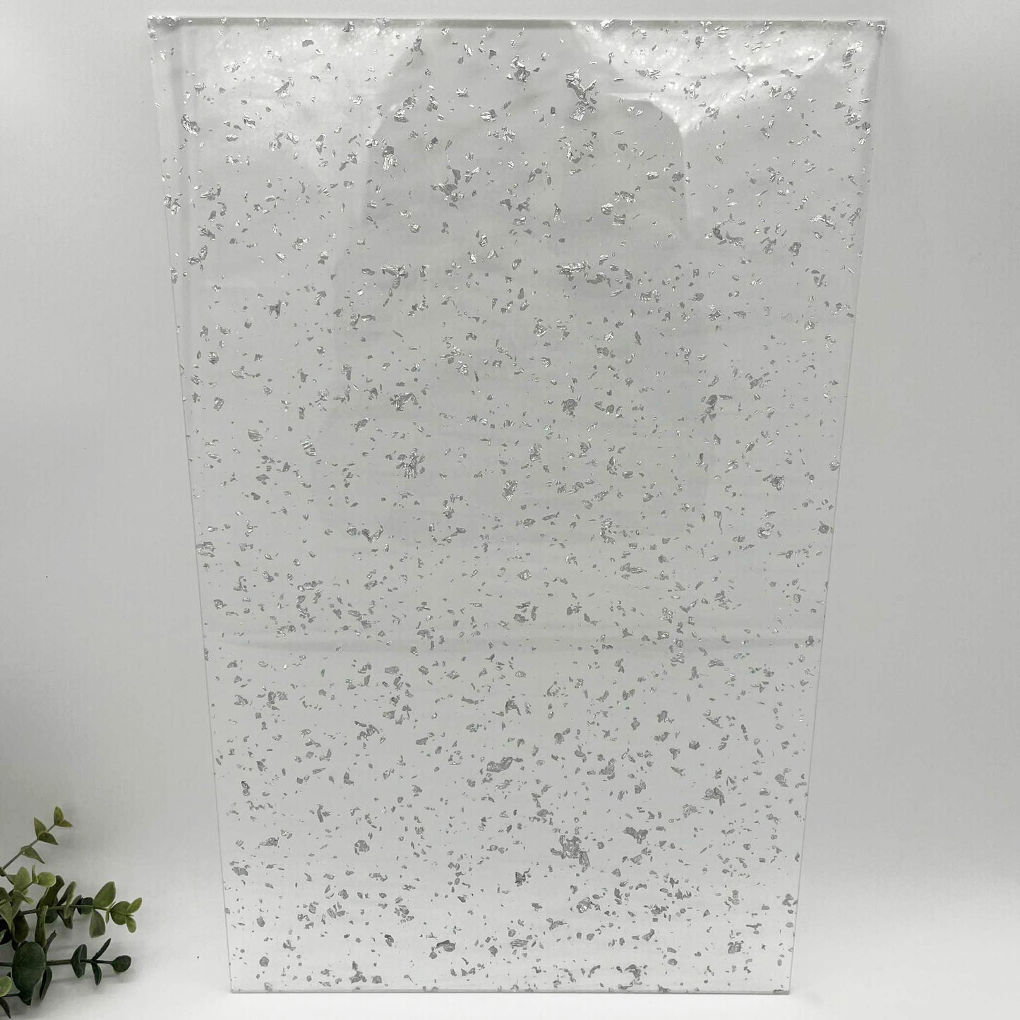 Silver Foil - Foil Cast Acrylic Sheets 1039