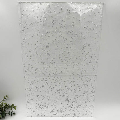 Silver Foil - Foil Cast Acrylic Sheets 1039