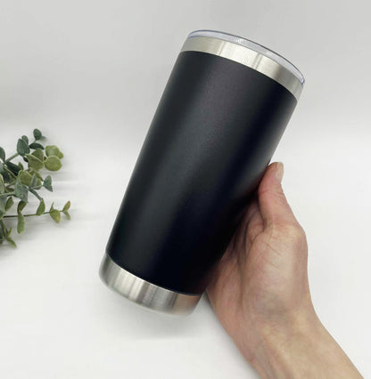 20oz Stainless Steel Car Tumbler – Engraving Ready