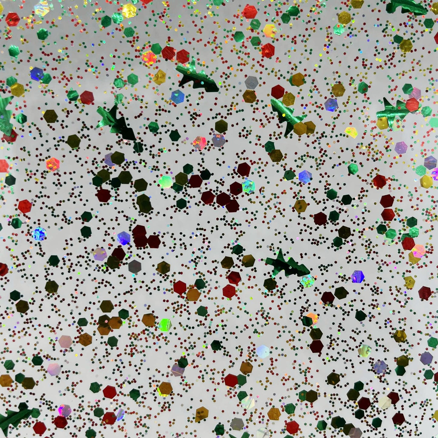 Christmas Party - Chunky Mix Cast Acrylic Sheets 1088