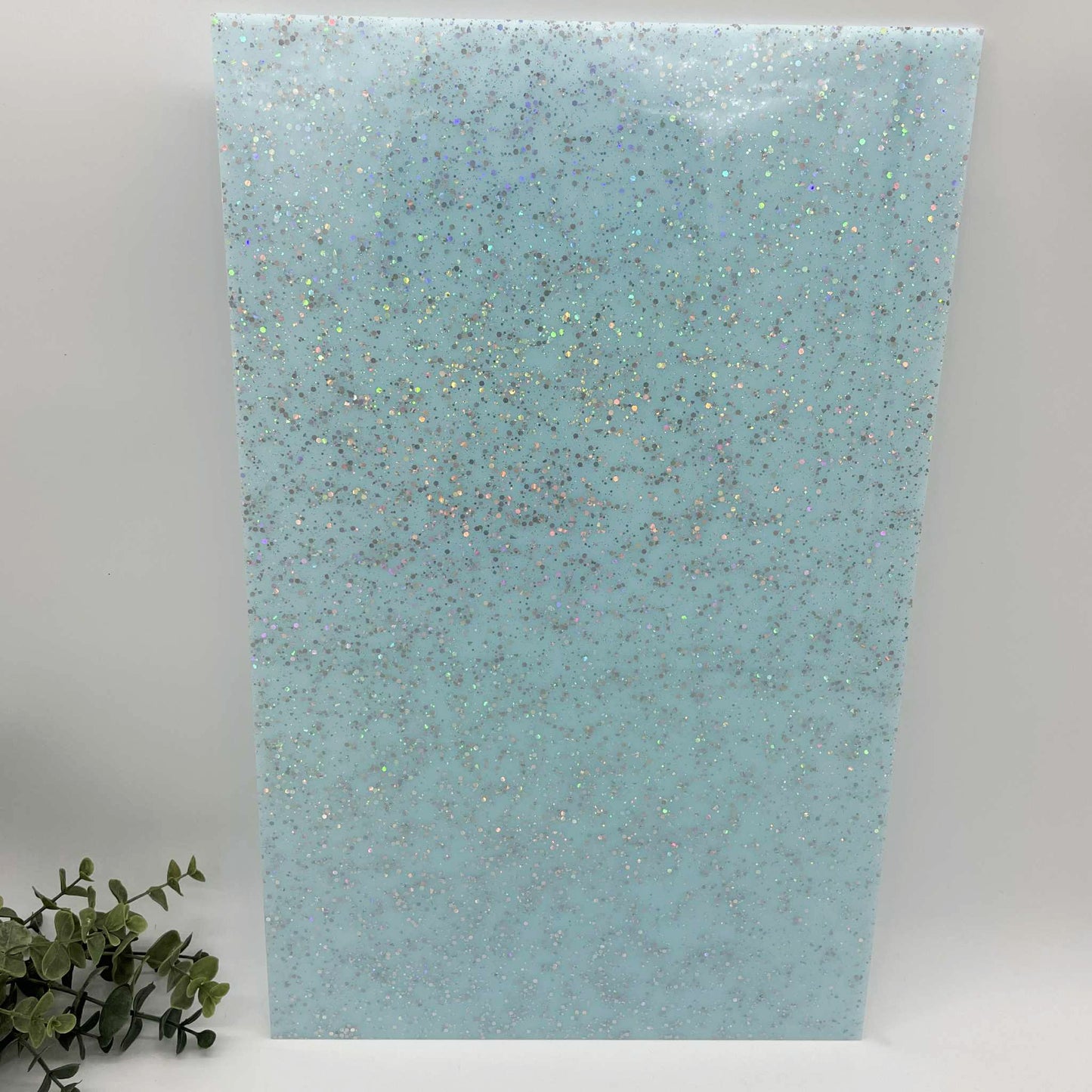 Light Blue - Sugared Cast Acrylic Sheets 1023