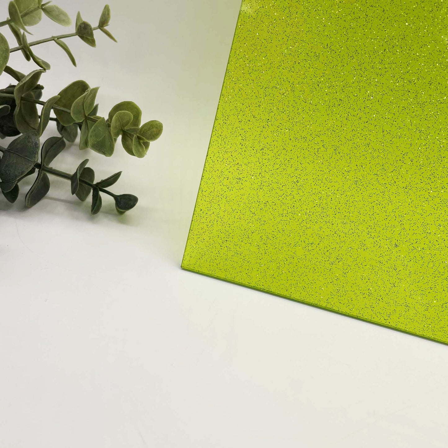 Green Shimmer - Jellies Cast Acrylic Sheets 1019