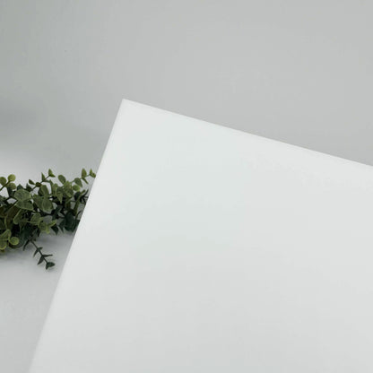 White Translucent - Dualuxe Cast Acrylic Sheets 1218 P425c