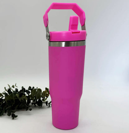 30oz Flip Straw Tumbler