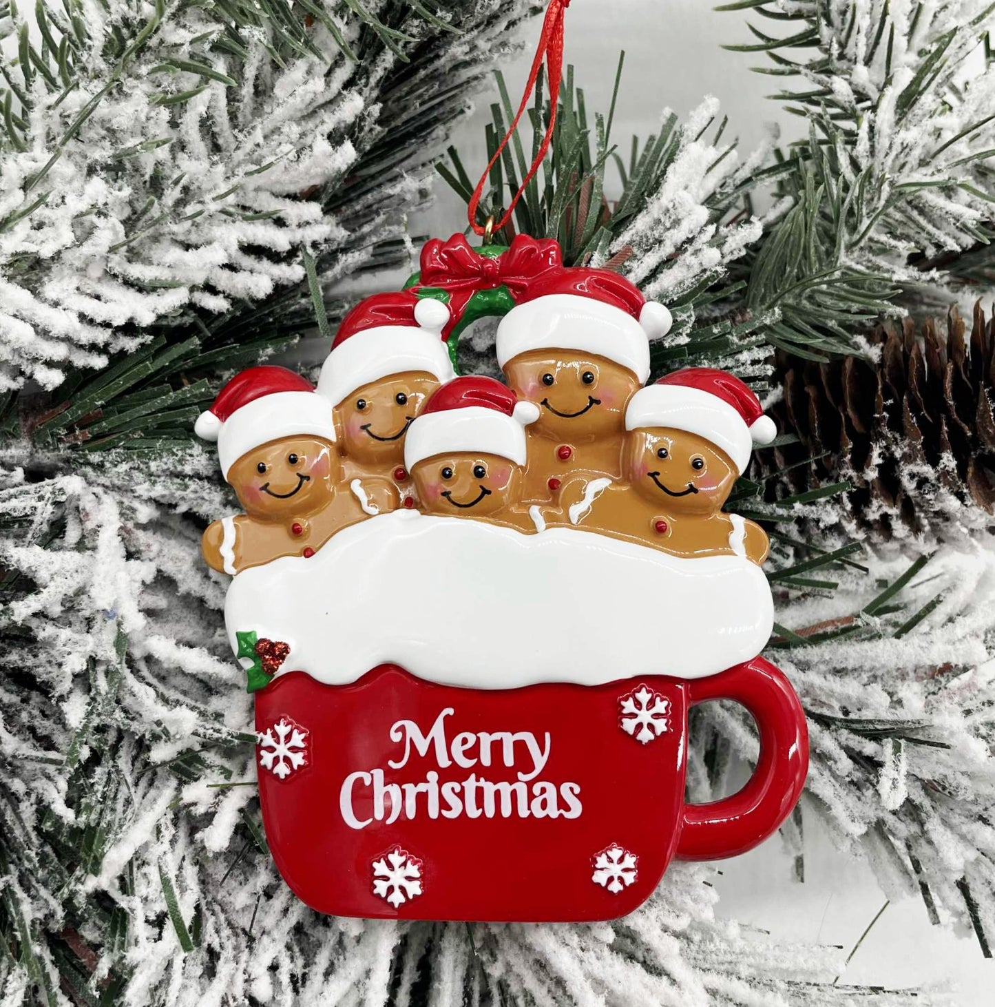 Gingerbread Cocoa Polyresin Ornament