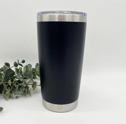 20oz Stainless Steel Car Tumbler – Engraving Ready