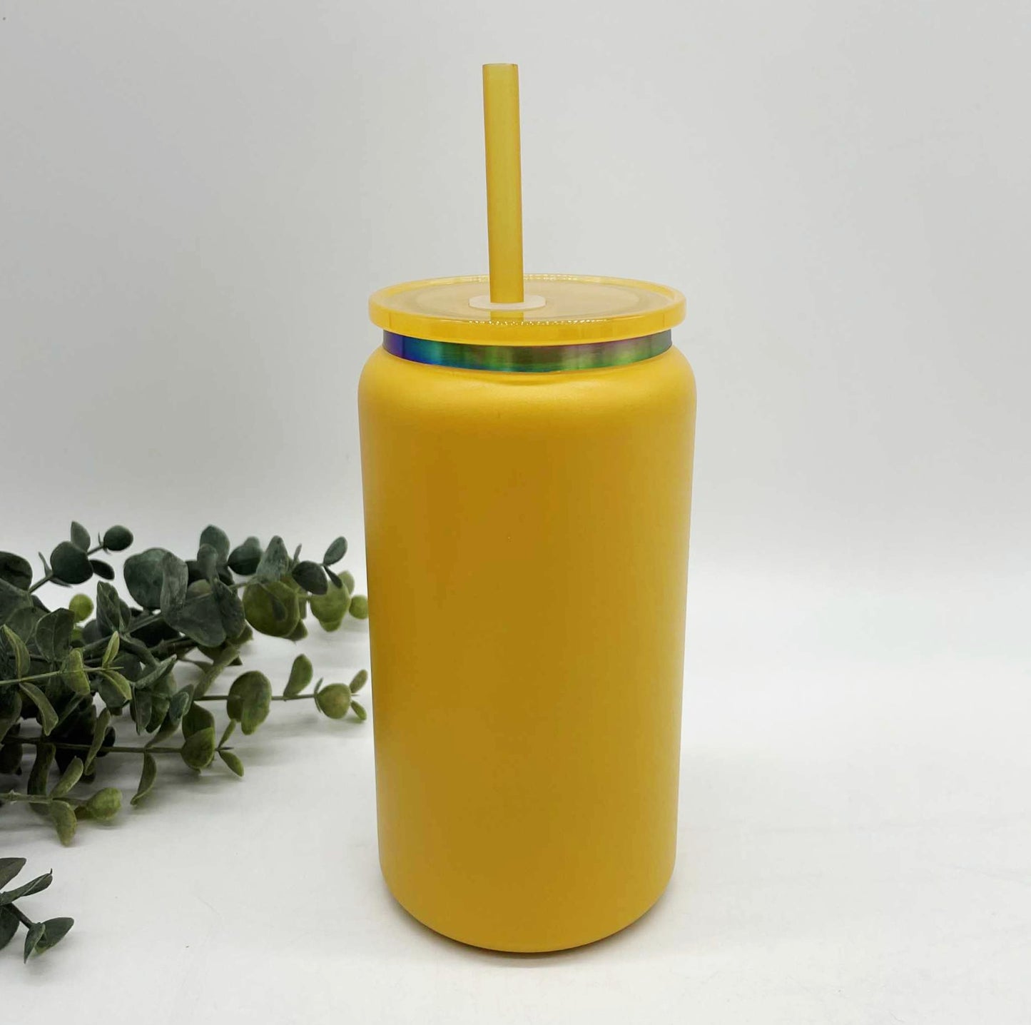 Rainbow Plated Stainless Steel 16oz Cans