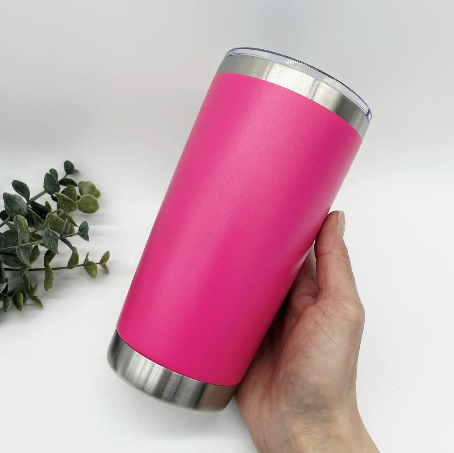 20oz Stainless Steel Car Tumbler – Engraving Ready