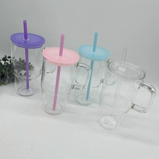 Glass Mini 40oz Tumbler - 20oz Size