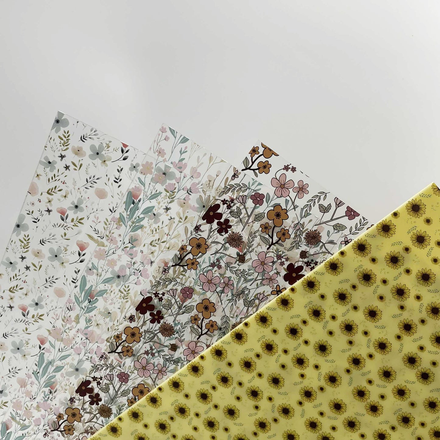 Sunflowers - Printed Cast Acrylic Sheets 1010