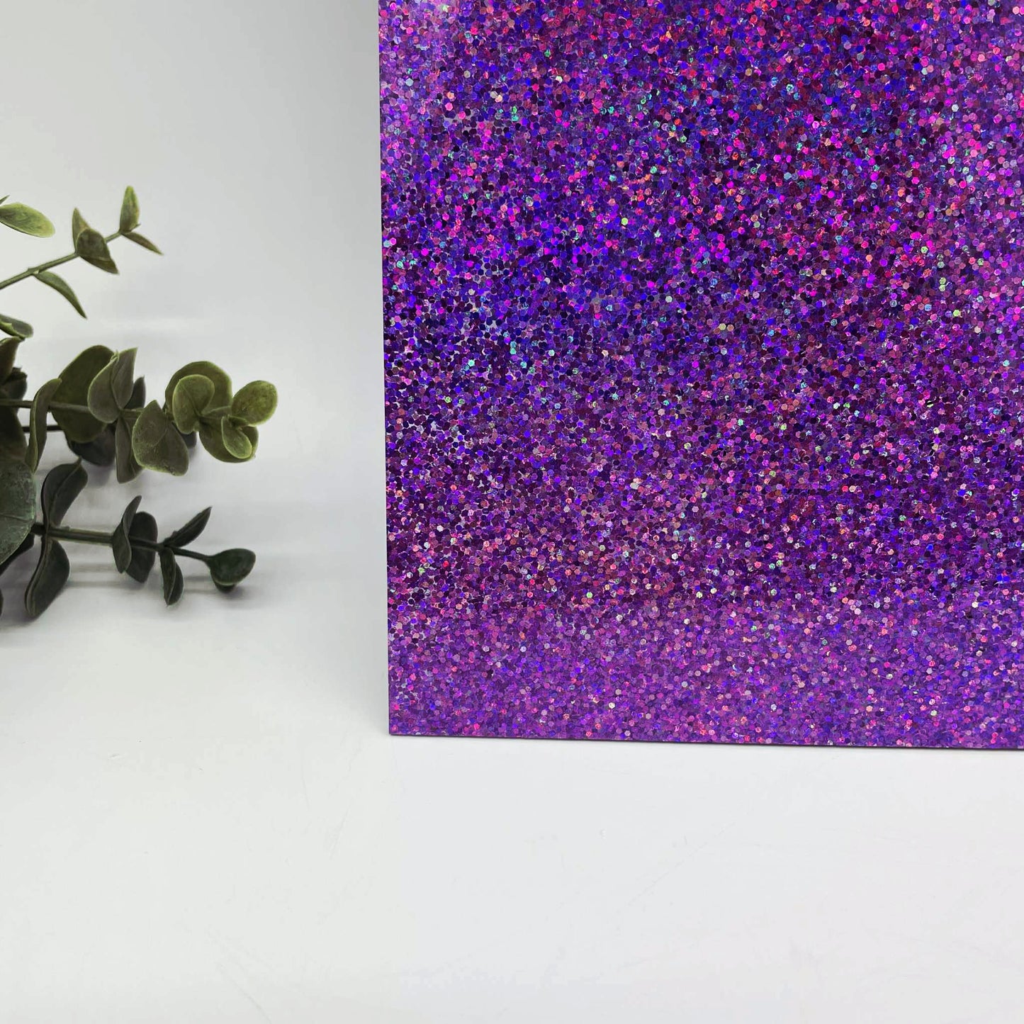 Amethyst - Chunky Iridescent Mix Cast Acrylic Sheets 1083