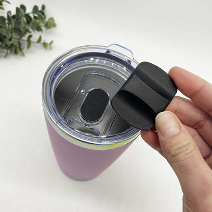 20oz Rainbow Ion Plated Stainless Steel Car Tumbler – Engraving Ready