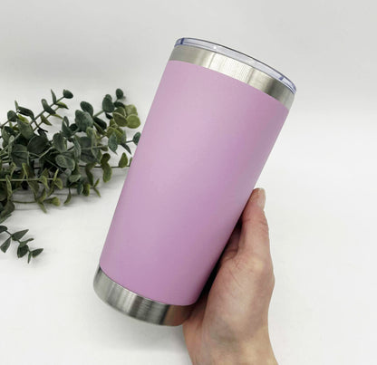 20oz Stainless Steel Car Tumbler – Engraving Ready