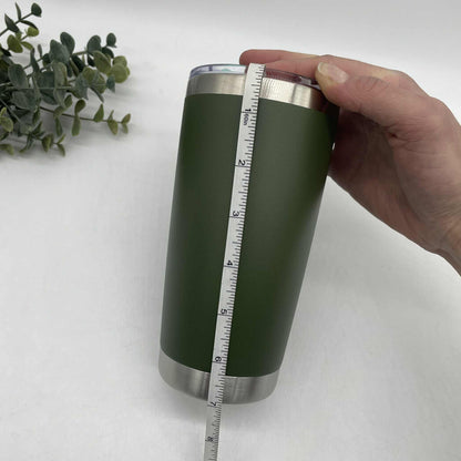 20oz Stainless Steel Car Tumbler – Engraving Ready