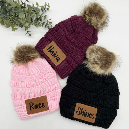 Customized Toque Name Toque – Blanks Blanks Baby