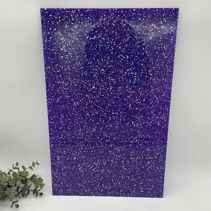 Purple - Sugared Cast Acrylic Sheets 1029