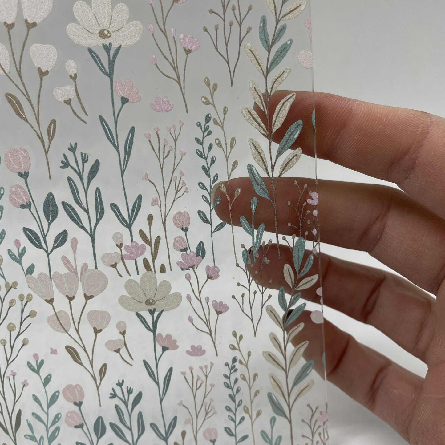 Spring Flower - Printed Cast Acrylic Sheets 1004