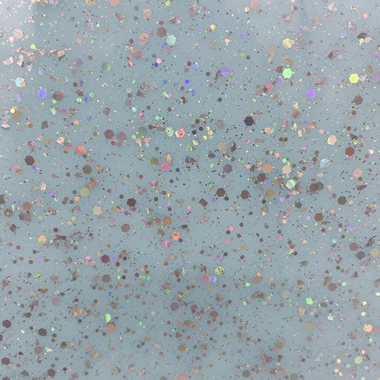 Light Blue - Sugared Cast Acrylic Sheets 1023