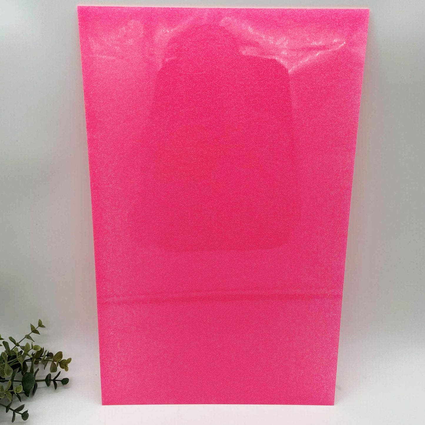 Pink - Neon Glitter Cast Acrylic Sheets 1044