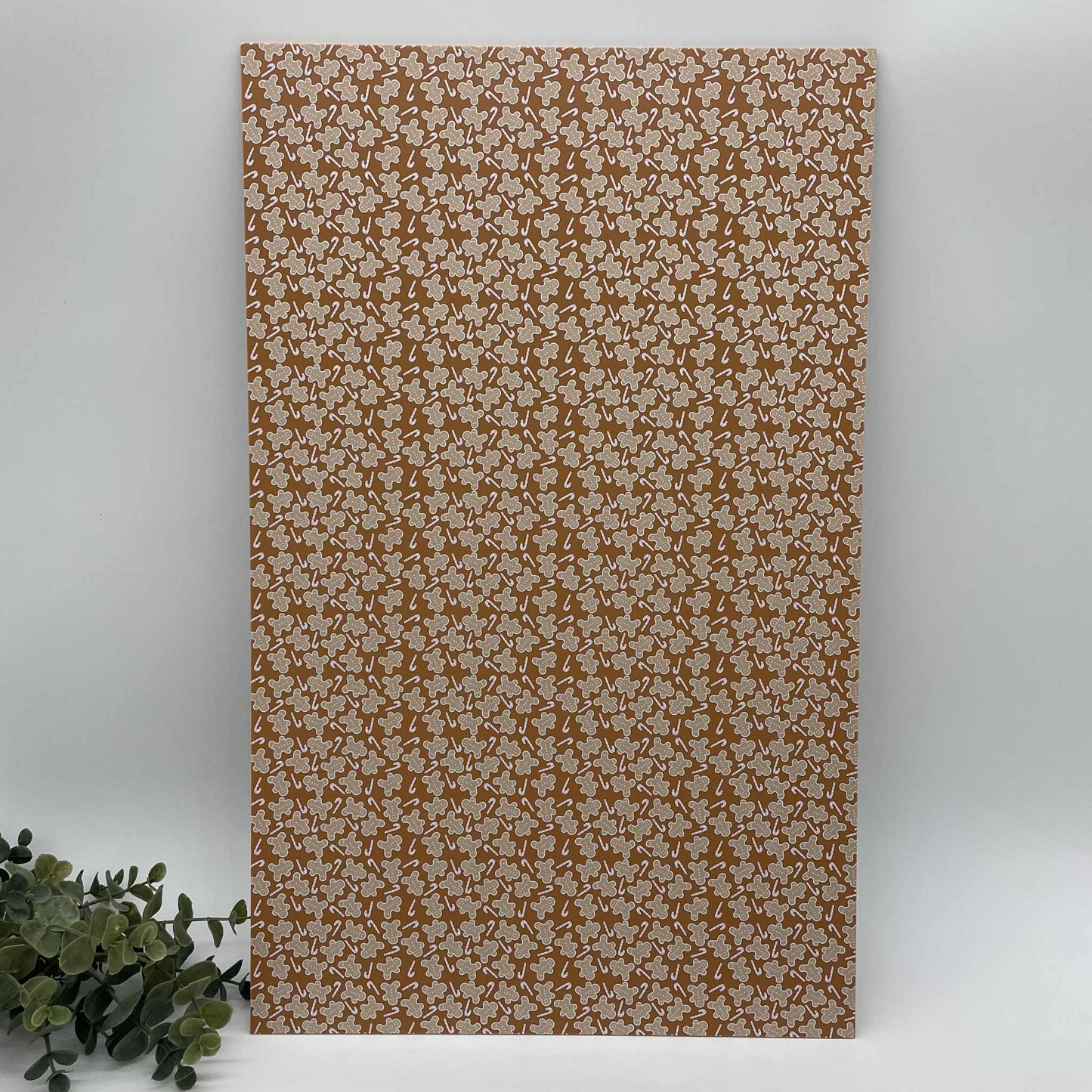 Gingerbread Candy Cane - Printed Cast Acrylic Sheets 1001