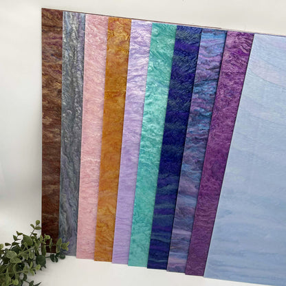 Creamsicles  - Galaxy Cast Acrylic Sheets 1078