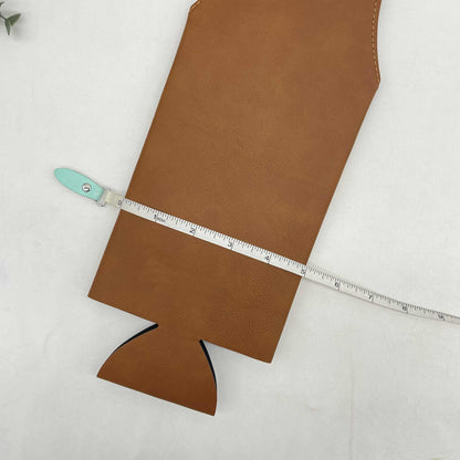 Engravable Leatherette Wine Bag