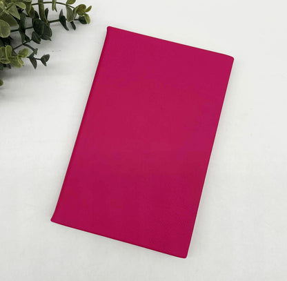 Engravable Leather Notebook