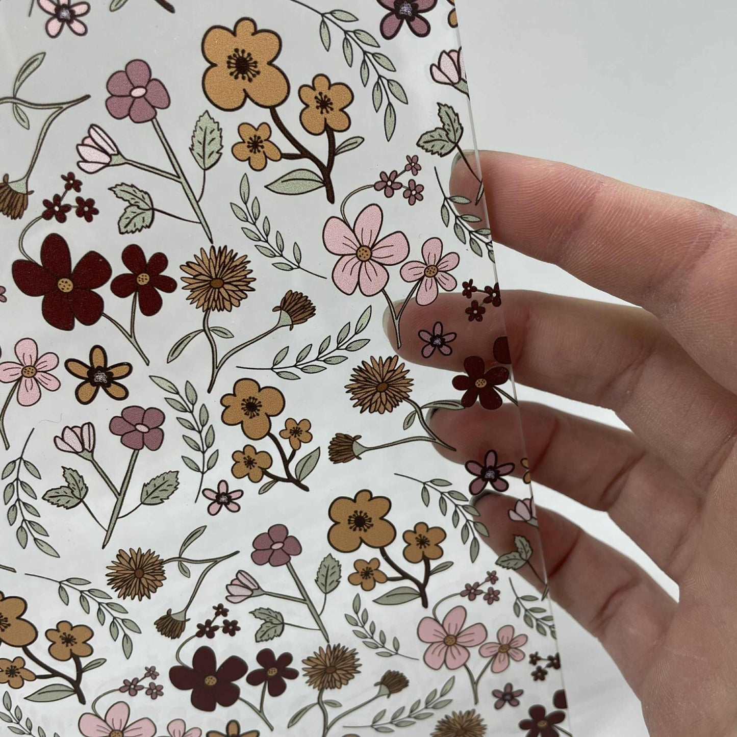 Wildflowers - Printed Cast Acrylic Sheets 1003