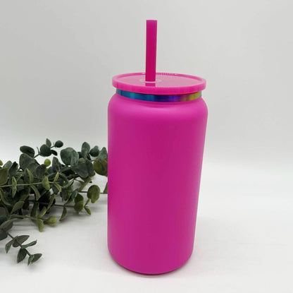 Rainbow Plated Stainless Steel 16oz Cans