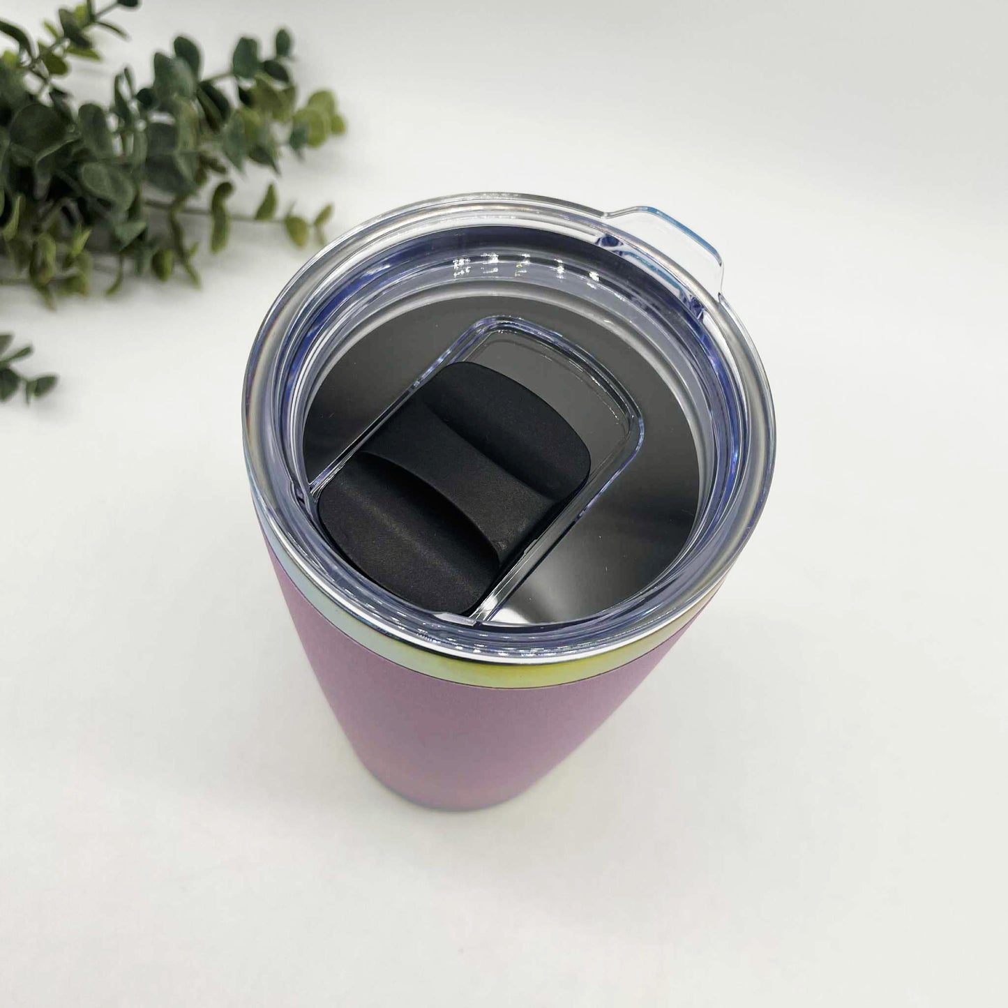 20oz Rainbow Ion Plated Stainless Steel Car Tumbler – Engraving Ready