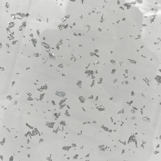 Silver Foil - Foil Cast Acrylic Sheets 1039
