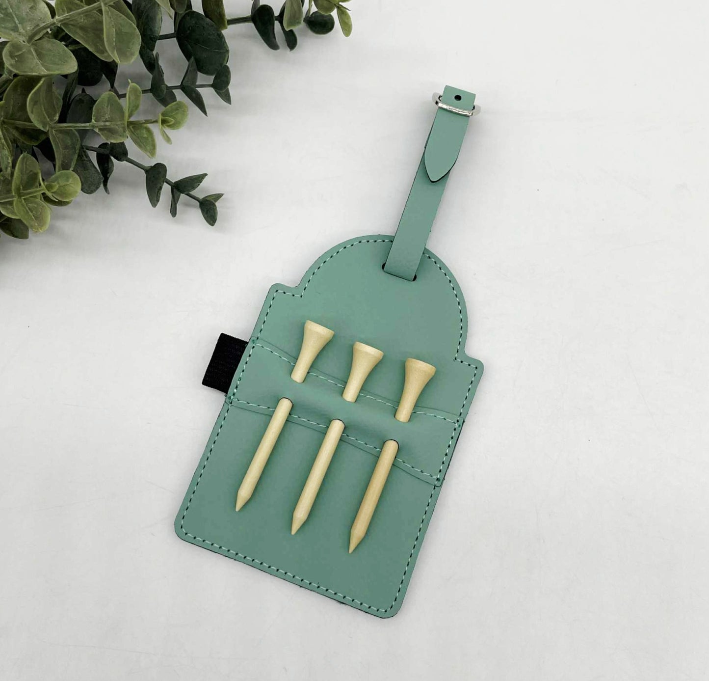 Engravable Golf Tag & Tee Holder