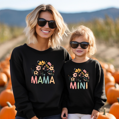 Mama Mini Floral DTF Transfer - 1191