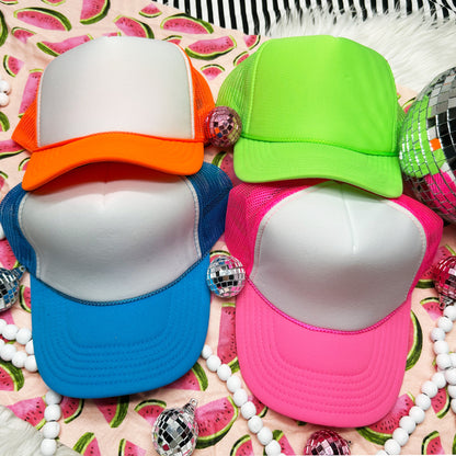OTTO 5 Panel Foam Front High Crown Trucker 39-165 - INSTOCK