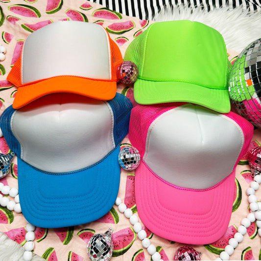 OTTO 5 Panel Foam Front High Crown Trucker 39-165 - INSTOCK