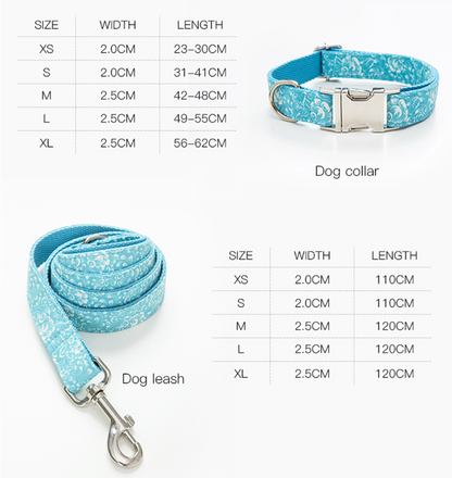 Pattern Print Personalized Dog Collar & Accessories - PRE-ORDER