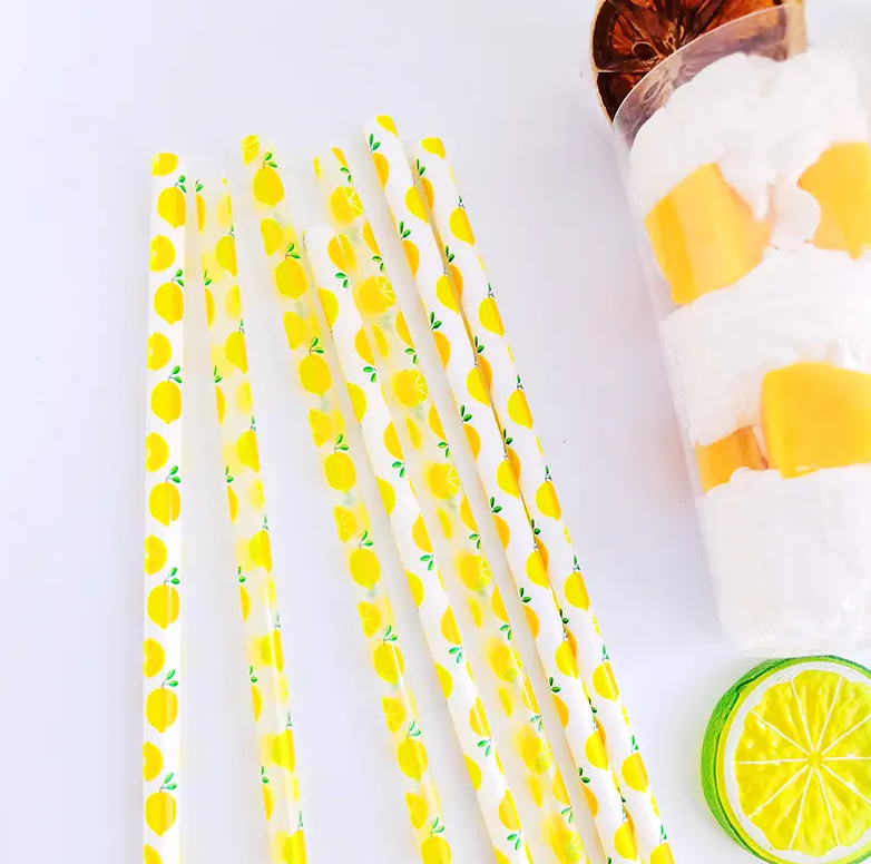 Food Theme Straws - IN STOCK