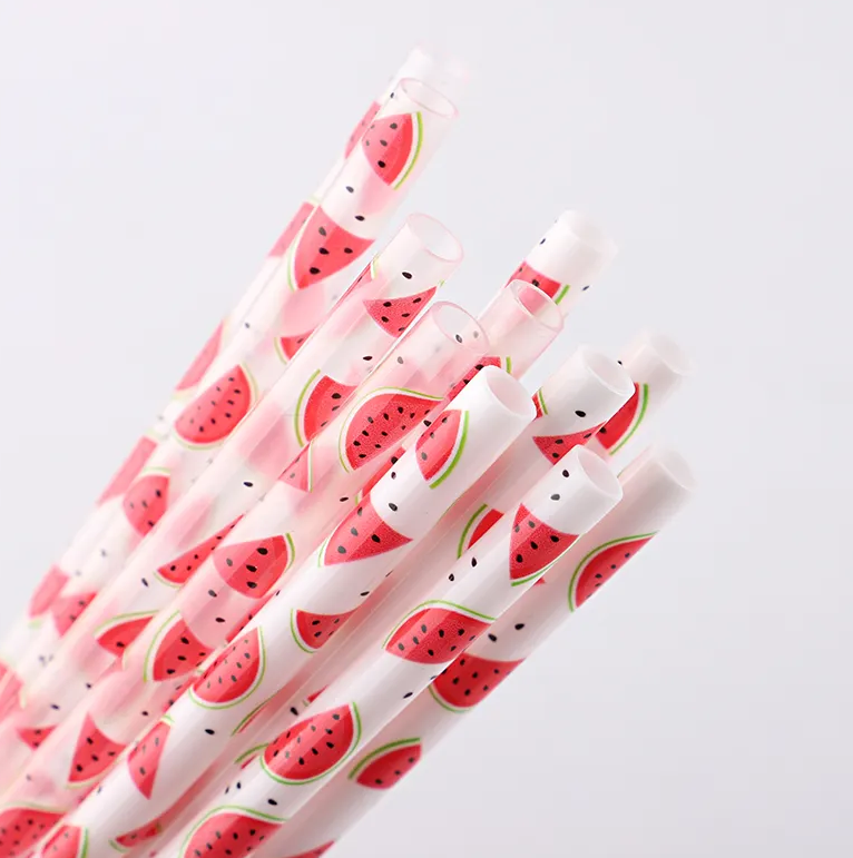 Food Theme Straws - IN STOCK