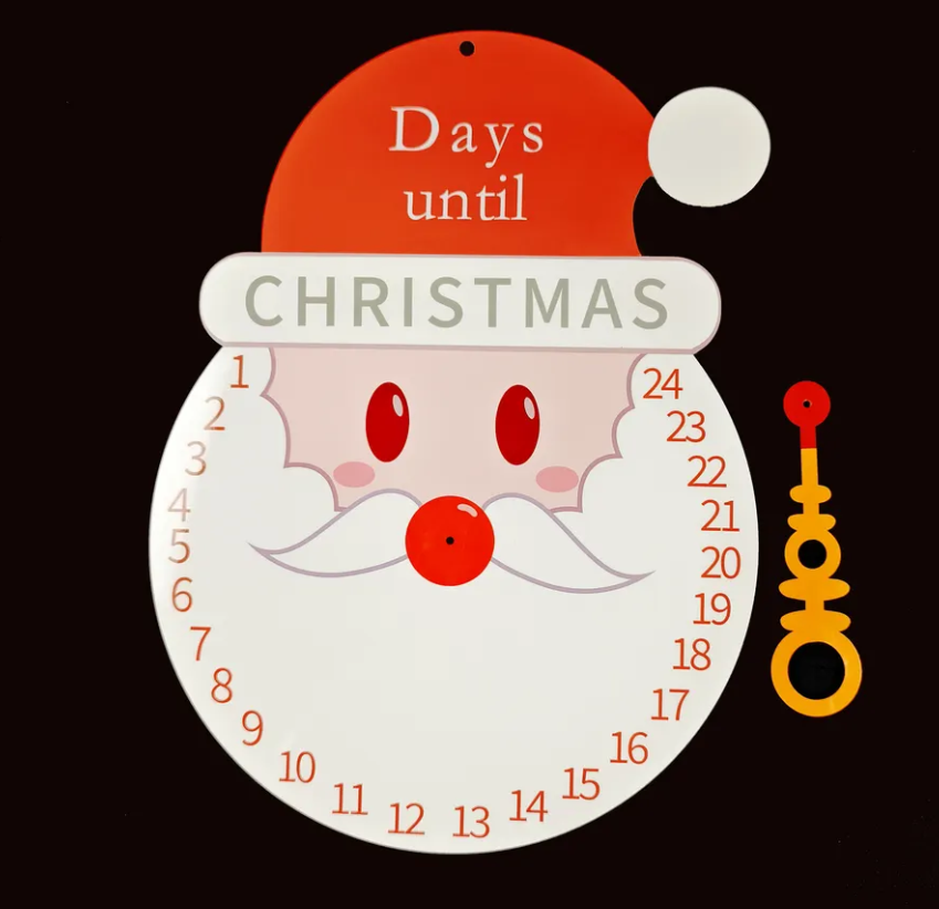 Santa Countdown Clock