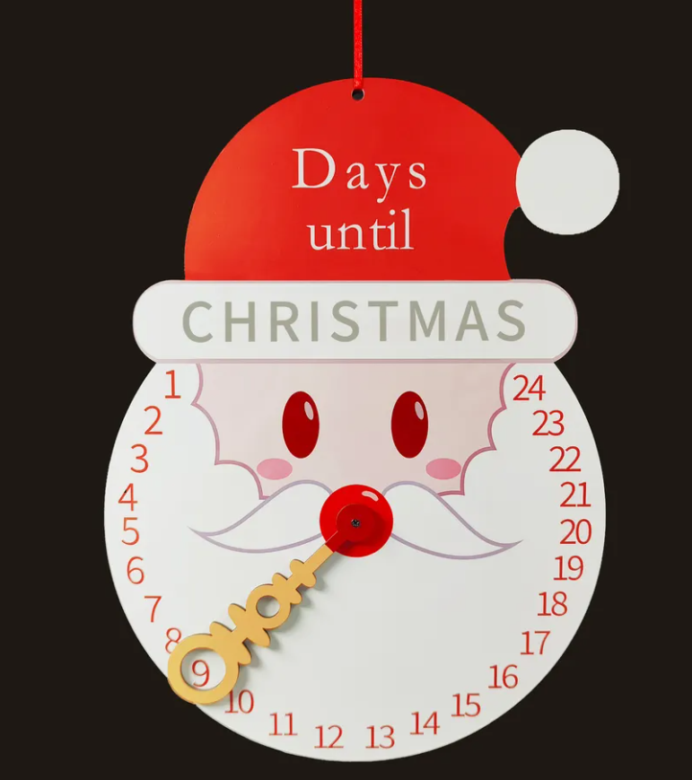 Santa Countdown Clock