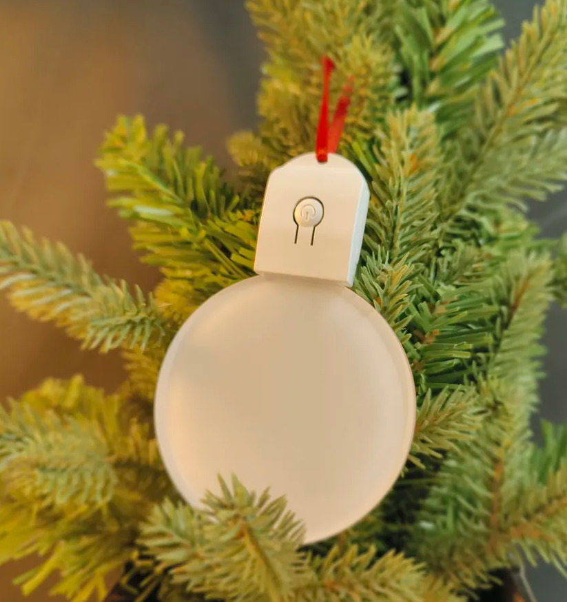 Light Up Acrylic LED Ornament