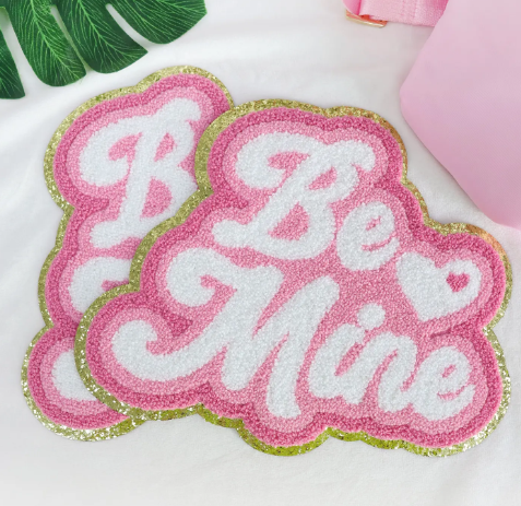 Be Mine Chenille Patch