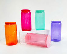 Load image into Gallery viewer, Coloured Solid Glass Sublimation 16oz Cup - PRE-ORDER
