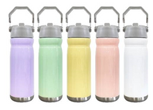 Load image into Gallery viewer, Macaroon 22oz Sublimation Water Bottle

