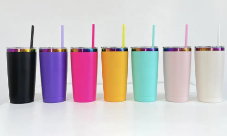 20oz Rainbow Plated Car Tumbler - PRE-ORDER