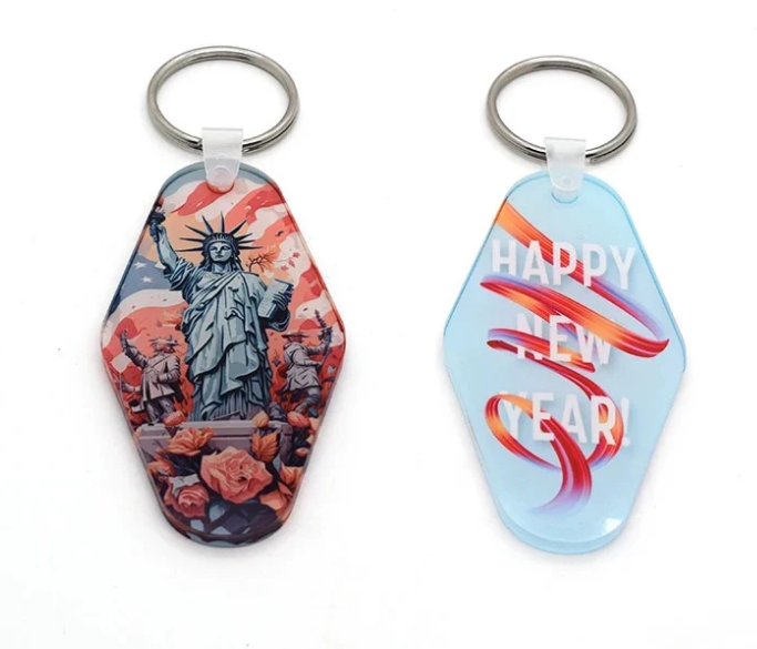 Hotel Keychain for Sublimation